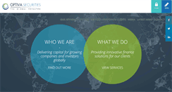 Desktop Screenshot of optivasecurities.com